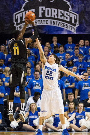 Indiana State Sycamores vs Wichita State Shockers