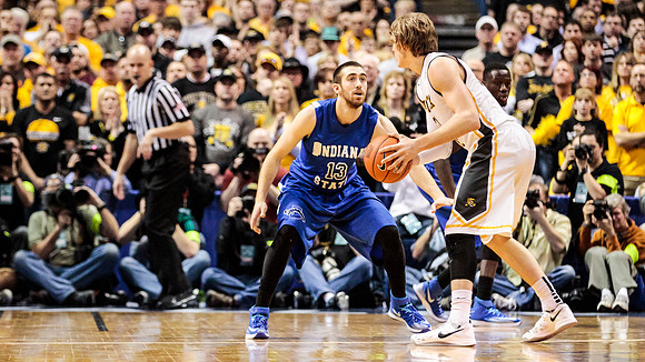 Indiana State Sycamores vs Wichita State Shockers