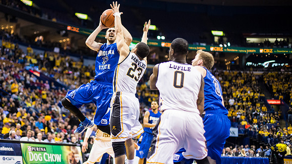 Indiana State Sycamores vs Wichita State Shockers
