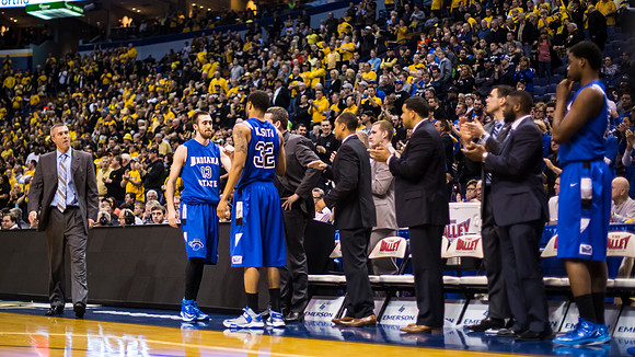 Indiana State Sycamores vs Wichita State Shockers