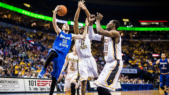 Indiana State Sycamores vs Wichita State Shockers