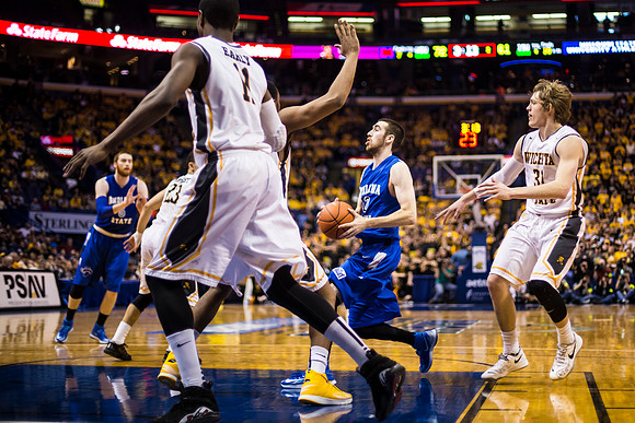 Indiana State Sycamores vs Wichita State Shockers