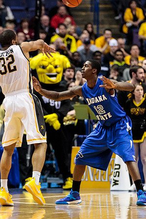Indiana State Sycamores vs Wichita State Shockers