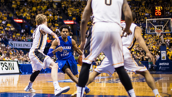 Indiana State Sycamores vs Wichita State Shockers