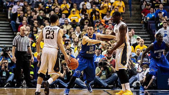 Indiana State Sycamores vs Wichita State Shockers