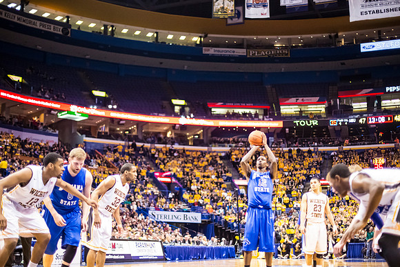 Indiana State Sycamores vs Wichita State Shockers
