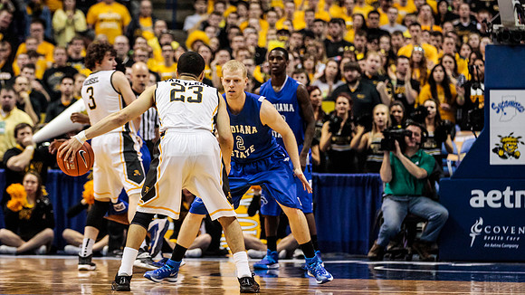 Indiana State Sycamores vs Wichita State Shockers