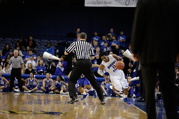 Indiana State Sycamores Men's Basketball Host Drake Bulldogs.