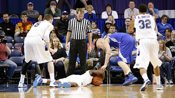 Indiana State Sycamores Men's Basketball Host Drake Bulldogs.