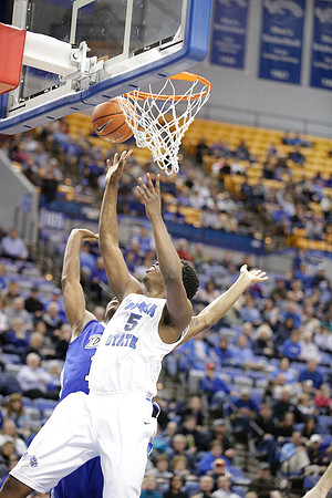 Indiana State Sycamores Men's Basketball Host Drake Bulldogs.