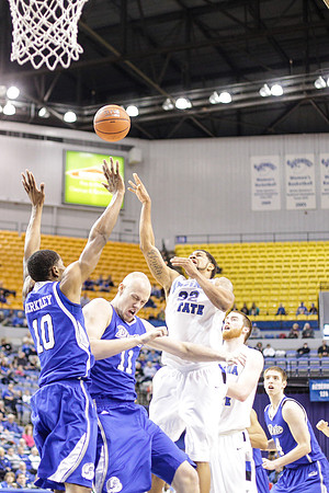 Indiana State Sycamores Men's Basketball Host Drake Bulldogs.