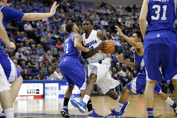Indiana State Sycamores Men's Basketball Host Drake Bulldogs.