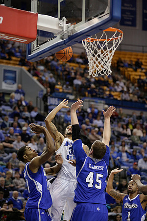 Indiana State Sycamores Men's Basketball Host Drake Bulldogs.
