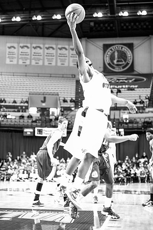 Indiana State Sycamores Men's Basketball Host Drake Bulldogs.