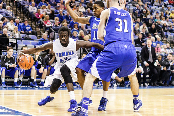 Indiana State Sycamores Men's Basketball Host Drake Bulldogs.