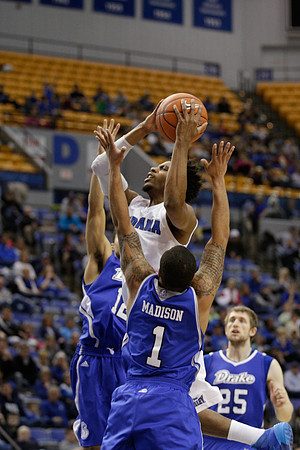 Indiana State Sycamores Men's Basketball Host Drake Bulldogs.