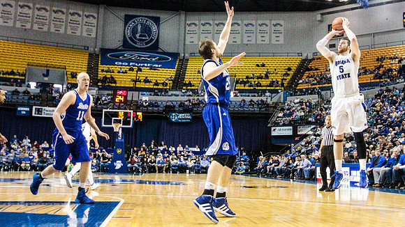 Indiana State Sycamores Men's Basketball Host Drake Bulldogs.