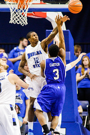 Indiana State Sycamores Men's Basketball Host Drake Bulldogs.