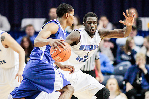 Indiana State Sycamores Men's Basketball Host Drake Bulldogs.