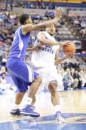 Indiana State Sycamores Men's Basketball Host Drake Bulldogs.