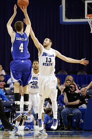 Indiana State Sycamores Men's Basketball Host Drake Bulldogs.