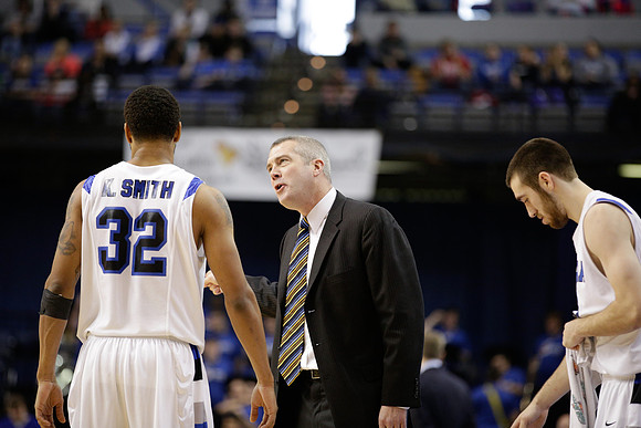 Indiana State Sycamores Men's Basketball Host Drake Bulldogs.
