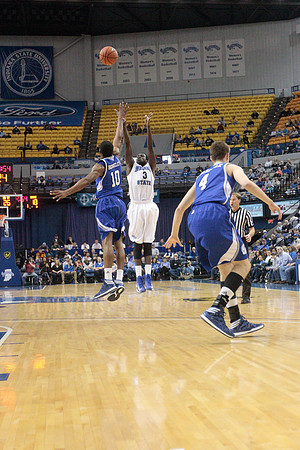 Indiana State Sycamores Men's Basketball Host Drake Bulldogs.