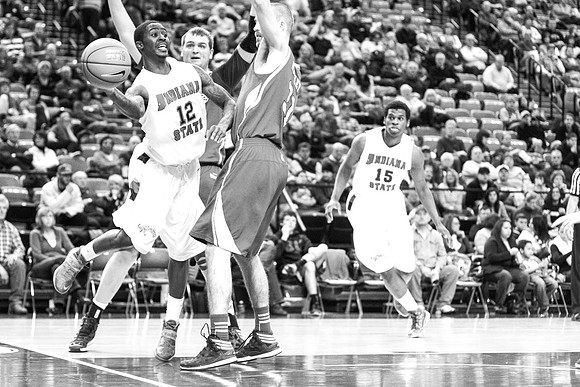 Indiana State Sycamores Men's Basketball Host Drake Bulldogs.