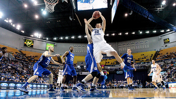 Indiana State Sycamores Men's Basketball Host Drake Bulldogs.