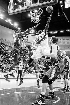 Indiana State Sycamores Men's Basketball Host Drake Bulldogs.